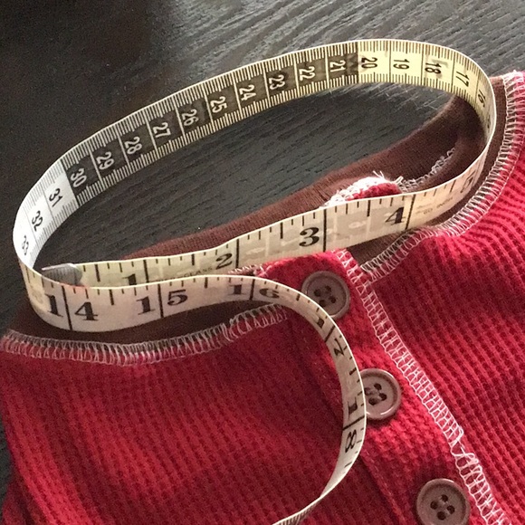 GUC Red And Brown Waffleweave Dog PJs - Picture 4 of 5